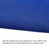 MECCANIXITY Speaker Grill Cloth 20 x 63 Inch Stereo Mesh Fabric Protective Dustproof Cloth with Speaker Grill Guides Peg for Home Speaker Repair Blue view 4