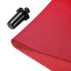 MECCANIXITY Speaker Grill Cloth 20 x 63 Inch Stereo Mesh Fabric Protective Dustproof Cloth with Speaker Grill Guides Peg for Home Speaker Repair Red view 1