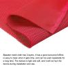 MECCANIXITY Speaker Grill Cloth 20 x 63 Inch Stereo Mesh Fabric Protective Dustproof Cloth with Speaker Grill Guides Peg for Home Speaker Repair Red view 3