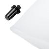 MECCANIXITY Speaker Grill Cloth 20 x 63 Inch Stereo Mesh Fabric Protective Dustproof Cloth with Speaker Grill Guides Peg for Home Speaker Repair White view 1