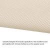 MECCANIXITY Speaker Grill Cloth 20 x 55 Inch Stereo Mesh Fabric Protective Dustproof Cloth for Home Speaker Repair Beige view 4