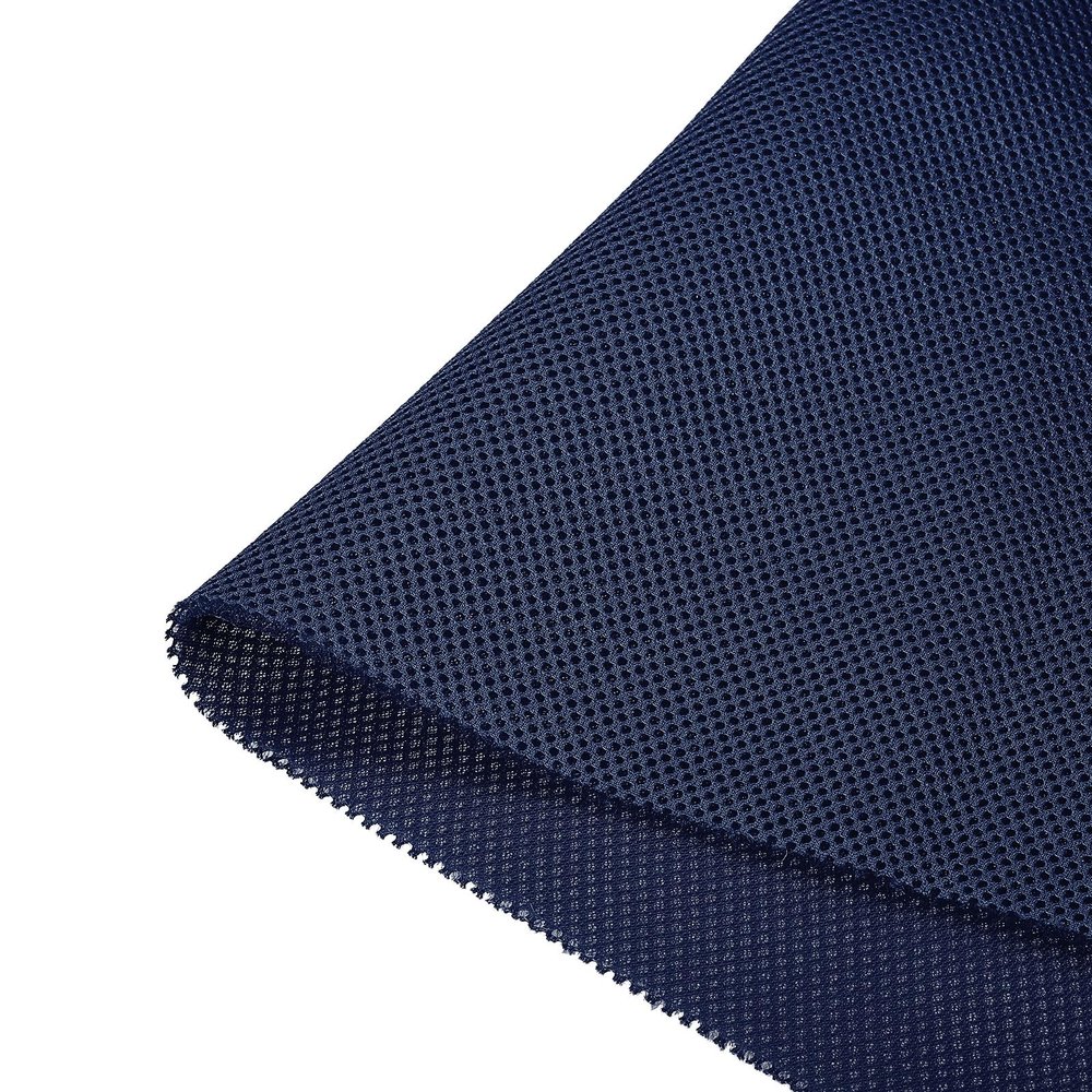 MECCANIXITY Speaker Grill Cloth 40 x 55 Inch Stereo Mesh Fabric Protective Dustproof Cloth for Home Speaker Repair Navy Blue