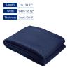 MECCANIXITY Speaker Grill Cloth 40 x 55 Inch Stereo Mesh Fabric Protective Dustproof Cloth for Home Speaker Repair Navy Blue view 2