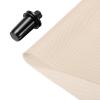 MECCANIXITY Speaker Grill Cloth 20 x 63 Inch Stereo Mesh Fabric Protective Dustproof Cloth with Speaker Grill Guides Peg for Home Speaker Repair Beige view 1