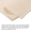 MECCANIXITY Speaker Grill Cloth 20 x 63 Inch Stereo Mesh Fabric Protective Dustproof Cloth with Speaker Grill Guides Peg for Home Speaker Repair Beige view 3
