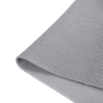 MECCANIXITY Speaker Grill Cloth 40 x 55 Inch Stereo Mesh Fabric Protective Dustproof Cloth for Home Speaker Repair Light Grey
