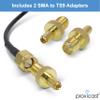 Proxicast 4G/5G External Magnetic Antenna - 7 dBi Loaded Coil with SMA & TS9 Connectors Compatible with AT&T Nighthawk, Verizon Jetpack, Cradlepoint, Pepwave, MoFi, Digi, Sierra (ANT-124-95G-2PK) view 2
