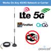 Proxicast 4G/5G External Magnetic Antenna - 7 dBi Loaded Coil with SMA & TS9 Connectors Compatible with AT&T Nighthawk, Verizon Jetpack, Cradlepoint, Pepwave, MoFi, Digi, Sierra (ANT-124-95G-2PK) view 4