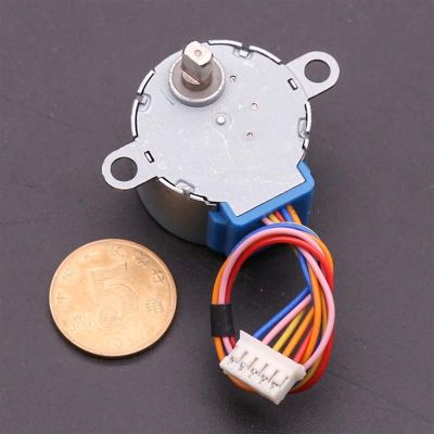 Pangyoo PYouo-DC Motor 28BYJ48 Micro Stepping Motor, 28mm 12V 4-Phase 5-Wire, DC Gear Stepper Motor, 28BYJ-48 Smart Electronics