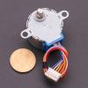 Pangyoo PYouo-DC Motor 28BYJ48 Micro Stepping Motor, 28mm 12V 4-Phase 5-Wire, DC Gear Stepper Motor, 28BYJ-48 Smart Electronics view 1