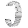 GANYUU 26 22mm Quick Release Stainless Steel Watch Band Strap for Garmin Fenix 7 7X Watch EasyFit Wrist Band Strap (Color : Silver, Size : 22mm Fenix 7) view 1