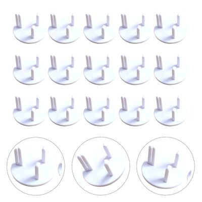 15pcs Children Protection Socket Covers Home Socket Covers Childproof Anti-Shock