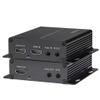 Wekuant HDMI Over Cat5e Ethernet Converters with KVM 3.5mm Audio IR,HDMI Over RJ45 Extenders Up to 656FT(200m) by Network Cable Cat5e Cat6 Cat7, Full HD 1080P -A Pair view 2