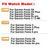 Wscebck 26 22 20MM Band Silicon Strap for Garmin Fenix 6 6S 6X Pro 5 5S 5X Plus Quick Release Watch Band (Color : Mint Blue, Size : 20mm) view 3