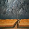 Gray and Gold : John Rogers Cox : 1942: Archival Quality Art Print view 1