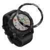 GANYUU for Garmin Fenix 6X/6X Pro/6X Sapphire Watch Bezel Ring Stainless Steel Sculptured Time Units Adhesive Anti-Scratch Cover Rings (Color : B Black White) view 1