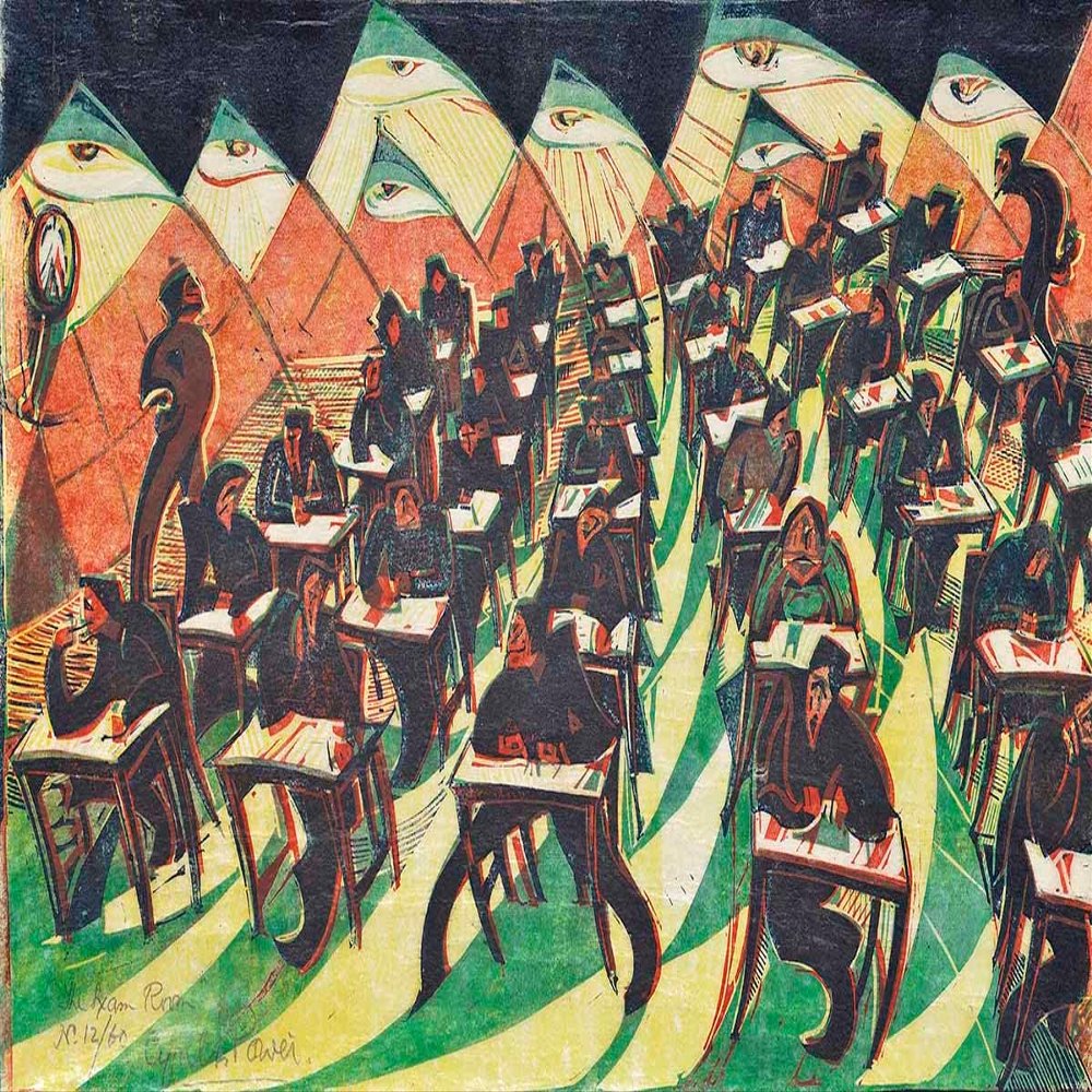 Cyril Power : The Exam Room : Archival Quality Art Print