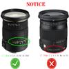77mm Lens Cap Cover Compatible for Sigma 17-50mm f/2.8 EX DC OS HSM,HUIPUXIANG [2 Pack] view 2