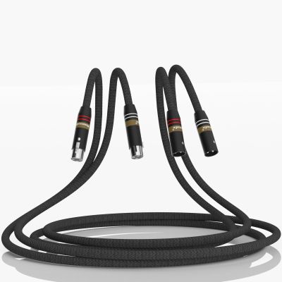 Monosaudio 17AWG Audiophile XLR Cable XLR Balanced Audio Cable OFC Copper Silver Plated XLR Interconnect 2XLR Male to 2XLR Female Signal Cord for Microphone, Studio Recording, Stage, DJ(1M/3.3Ft)