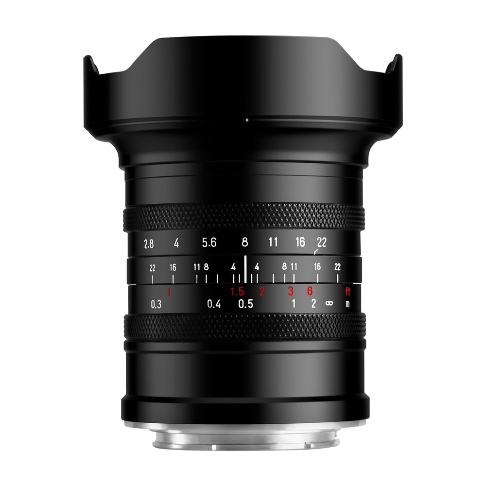 Brightin Star 16mm F2.8 Full Frame Manual Focus Prime Mirrorless Camera Lens (Fit for L-Mount)