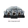 X AUTOHAUX 4 Gauge in 8 Gauge Out 3 Way Stereo AMP Power Ground Distribution Block for Car Audio Splitter Silver Tone view 4