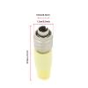 Alvins MXR-8P-6P Hirose 6 pin Male Connector for Sony RCP| MSU CNU Controller(6 Pin, Yellow) view 4
