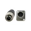 Alvins MXR-8P-4P 4 Pin Hirose Connector Circular Male Plug+ Female Socket for Sony RCP| MSU(4 Pin, Black) view 2