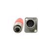 Alvins Hirose 6 Pin Connector Male Plug+ Female Socket for Sony RCP-1500 Studio Cameras(6 Pin, Red) view 3