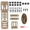 Tactical Sinking Holster Leg Hanging Extension Plate Adjustable Metal Modular Holster Adaptor Leg Drop Organizer view 1