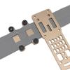 Tactical Sinking Holster Leg Hanging Extension Plate Adjustable Metal Modular Holster Adaptor Leg Drop Organizer view 4