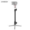 Andoer Multifunctional Universal Aluminum Alloy C Clamp + Adjustable Tripod Extension Rod with 1/4 Inch Screw Adjustable Length Angles 28-46cm for Camera Photography view 4
