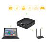 GOWENIC USB Printer Server, Printer Network Sharer, TCP/IP LPR Print Server, Wireless Extender Sharer, 10/100Mbps RJ45 LAN 1 Port USB Ethernet Extension Adapter, 100-240V(#3) view 3