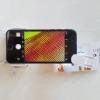 Microscope Kit 55X Mini Microscope with Mobile Phone Clip, Led Lamp Magnifying Glass Microscope Lens Adapters (Magnification : 55X) view 2