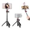 Andoer MT-08 Mini Extendable Desktop Tripod Handheld Photography Bracket Stand with Flexible Ballhead 1/4 Inch Screw Mount for Selfie Travel Vlogging view 1