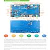 Nanopi Smart4418 Dev Kit Cortex-A9 DDR3 Single Board Computer with 1GB RAM + 8GB eMMC onboard WiFi Gbps Ethernet Port for Project Development Support Ubuntu-core Android (with Core Board) view 3