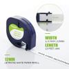 15 Pack 91330 Paper White Label Tape Compatible with Dymo Letratag Refills 12mm x 4m 1/2" x 13' Label Maker Tape Refill for Letra Tag Printer 100H Plus LT-100T LT-200B view 3