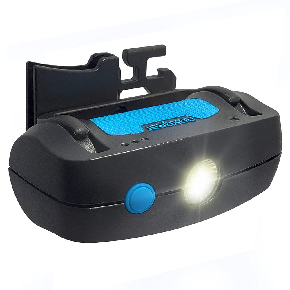noxgear Tracer Add-On Chest Light - 500 Lumens, Rechargeable (USB-C), Weatherproof LED Running Light, Walking and Hiking - Bright Flood Beam - Comfortable - Dual-Modes