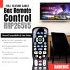 ANDERIC RRP265V5 Replacement Remote Control Compatible with Verizon FiOS 2-Device, Version 2/3/4/5 RC2655007/01, Work with All FiOS Systems and Set Top Boxes Replacement Controller view 2