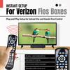 ANDERIC RRP265V5 Replacement Remote Control Compatible with Verizon FiOS 2-Device, Version 2/3/4/5 RC2655007/01, Work with All FiOS Systems and Set Top Boxes Replacement Controller view 3