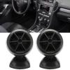 Dpofirs 2pcs Car Speakers Car Door Speakers Car Audio Tweeters, 1200W Tweeter Mini Horn Music Dome Loudspeaker Audio Speaker for Car Audio System(Black) view 2