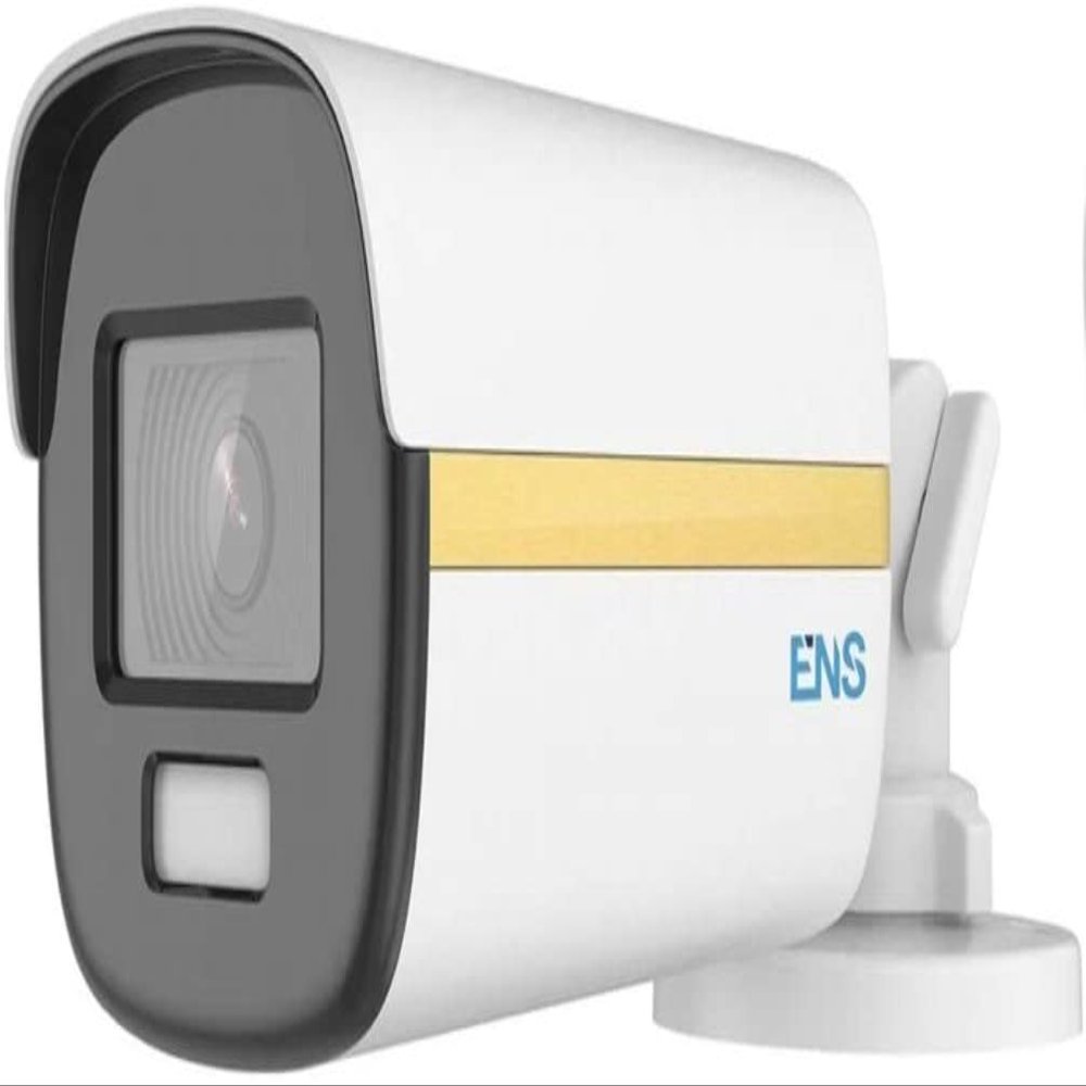 ENS SCC78B4/28-U 4K Full-Color Fixed Bullet Security Camera, 8MP CMOS Image Sensor, 3840x2160 Resolution, 2.8mm Fixed Lens, Up to 40m White Light Distance, 130dB True WDR, IP67