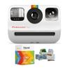 Polaroid Originals Go Instant Camera (White) Bundle with Film Double Packs and PhotoBox Kit (3 Items) view 1