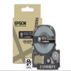 Epson LABELWORKS 212WMBPX Genuine PET (Polyester) Tape Cartridge - White on Black Matte Designer Craft Label Maker Tape - 1/2" (12MM) Wide, 26' view 1