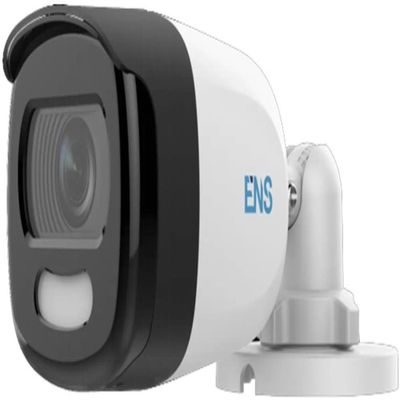 ENS SCC75B2/28-U 5MP Night Color White LED HD Security Camera, 5MP CMOS Image Sensor, 2560x1944 Resolution, 2.8mm Fixed Lens, Up to 20m White Light Distance, 130dB True WDR, IP67
