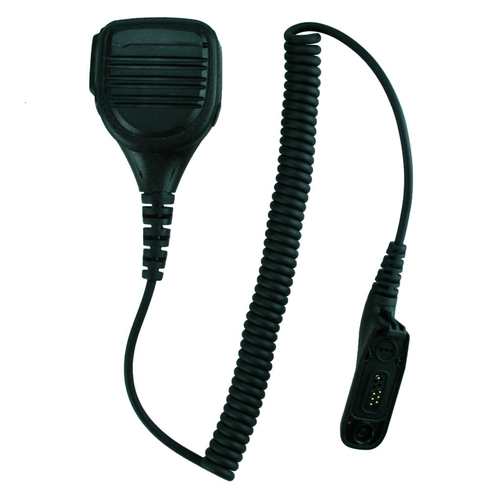 Banshee Replacement for PMMN4025 PMMN4025A PMMN4025AL IMPRES Remote Speaker Microphone w/ 3.5mm Audio Jack for MotoTurbo XPR6300, XPR6350, XPR6380, XPR6500, XPR6550, XPR6580