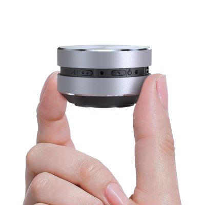 Docooler Bone Conduction Speaker, Mini True Wireless Speakers Wirelessly Sound Creative Portable Speaker Loud Stereo Sound Built-in Mic 2 Pack