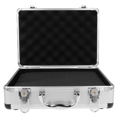 1pc Box Tool Storage Box Tool Storage Code Suitcase Tool Storage Organizer Aluminum Alloy Tool Suitcase Tool Carrying Tool Storage Container Tool Organizer