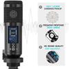 MSUDGH USB Microphone with Tripod Stand Mute Button Latency-Free, Computer Microphone for Video Conference view 3