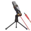 MSUDGH Microphone for Computer Computer Microphone,Condenser Broadcast Microphone with Stand for PC Computer Phone Conference Call,Live Stream view 1