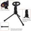 MSUDGH Microphone for Computer Computer Microphone,Condenser Broadcast Microphone with Stand for PC Computer Phone Conference Call,Live Stream view 3